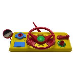 KOHNER Vintage 1973 PreSchool “Busy Driver” Dashboard Console Toy